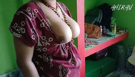 Aahana Review and Foreplay Her Boobs.