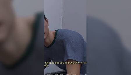 New Neighborhood #5 the Stranger Watched Violet's Nude Body While She Was Changing