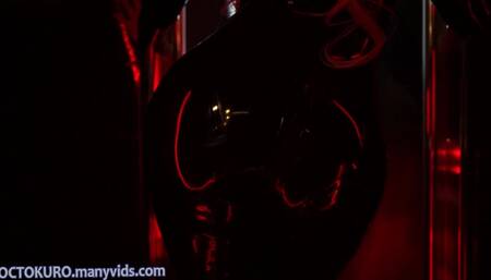 Dance in Latex Catsuit