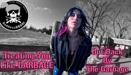 I HATE You - GoddessBBGRL humiliates you in the parking lot by the dumpster (Femdom JOI)