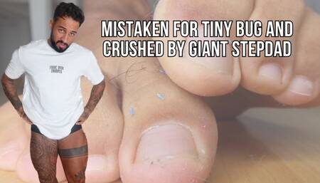 Stepfamily mistaken for tiny bug and crushed by giant stepdad - Lalo Cortez