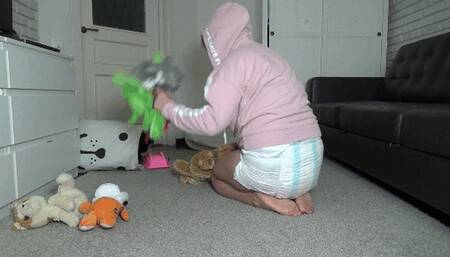 CHANGING STINKY DIAPER 9 saDF