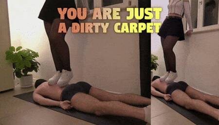 You Are Just a Dirty Carpet for my PUMA Sneakers (Double Slave Version) - TamyStarly - Trampling, Stomping, Body Trample, Crush, CBT, Domination, Femdom