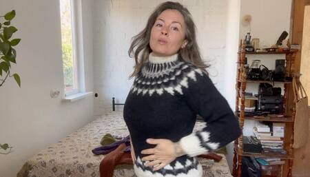 Charmy  want to show you her warm sweaters