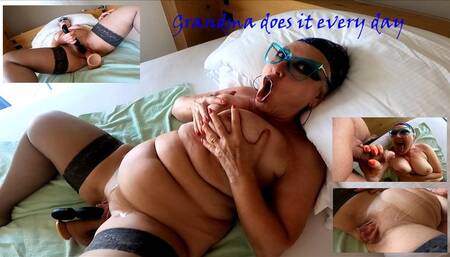 Grandma does it every day