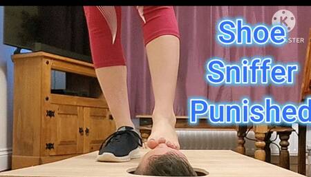 Shoe Sniffer Punished HD