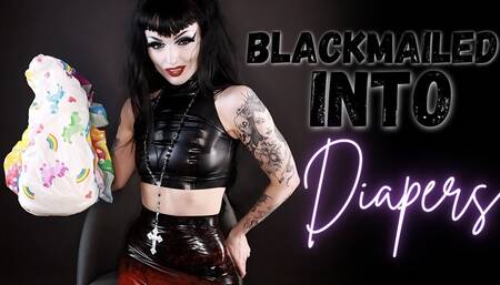 Blackmailed into Diapers