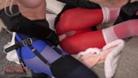 The Hot Handywoman Shares My Same Fetish - Layered Nylons and Pantyhose!