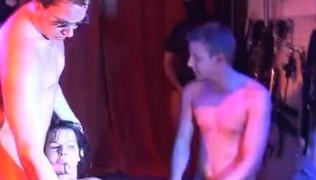 Oiled Orgy Action with Stunning German Whores
