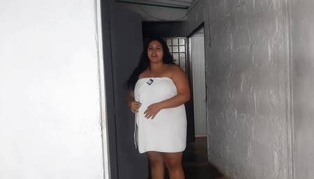 Hot Girl Has Rough Sex in the Bathroom While Her Parents Are Not Home