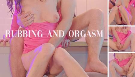 He Knows Exactly How to Touch Me -Clit Rubbing Until a Shaking Orgasm – Amateur