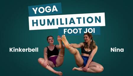 Yoga Teacher Foot Humiliation JOI