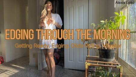 Edging with Vibrator and Dildo Riding to Cum