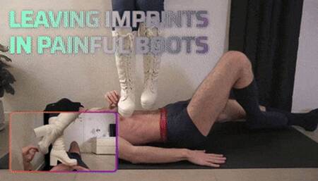 Leaving Imprints on You With My Painful White Boots (Edited Version) - TamyStarly - Trampling, Stomping, Body Trample, Crush, CBT, Domination, Femdom