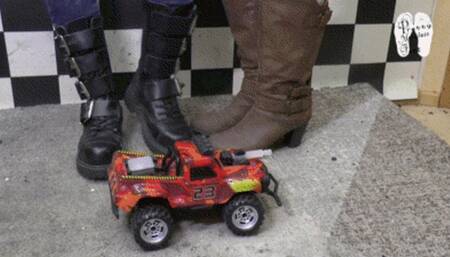 Cars and Trucks under merciless Boots 3