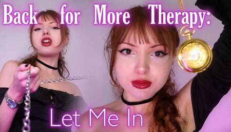 Back for More Therapy: Let Me In - Mindfuck, Eye Fetish, Slave Training 720p wmv
