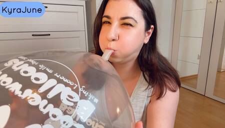 Body Inflation and Expansion- Turning myself into a Balloon - by KyraJune