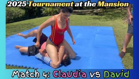 Fight 4 - Tournament at the Mansion: Claudia vs David