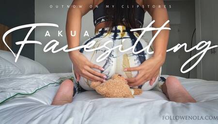 Face sitting Plushie Punishment - Mistress Enola 4K