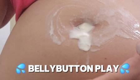 Bellybutton Filled with Ice Cream – Sticky & Sweet Play