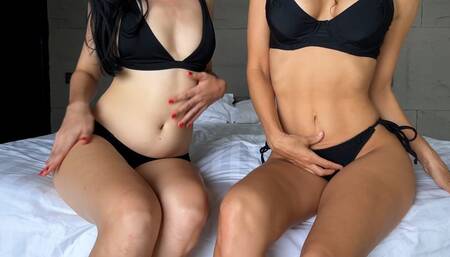 BELLY LICKING ON THE FLOOR FHD