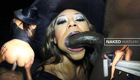 Naked Hustlers - real public sex dirt