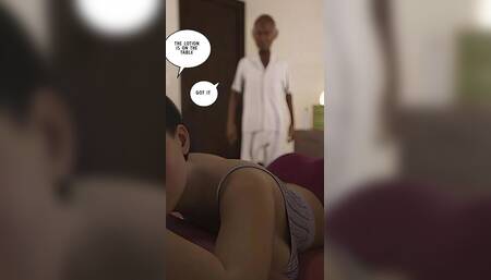 The Masseur - Chapter 7 - Farah's Stepsister, Salma, Wanted a Massage From the Old Masseur