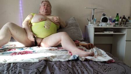 Big Ass, Meaty Hairy Pussy and Huge Tits Wife