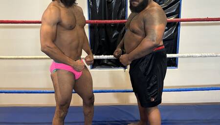 Men's Ab Punishment Submission Match - Bear v Jag