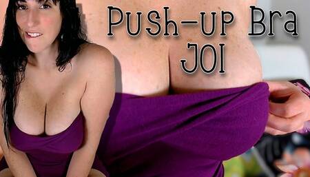 Down Purple Mini-dress w push-up Bra WMV