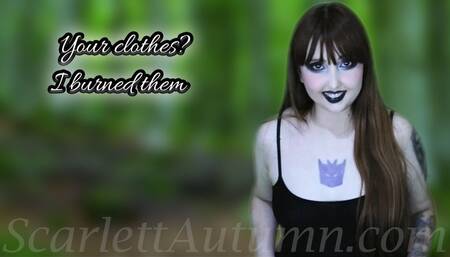 I burned your clothes - MP4 HD 1080p