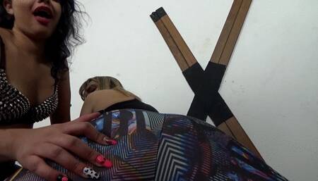 Two Hot Brunettes Farting in Leggings In Your House Part 6 By Scarlet White And Thay Flores Cam By Dani full HD