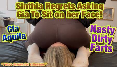 Sinthia Regrets Asking to Smell Gia's Butt!