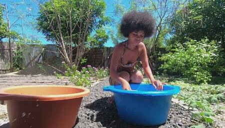 Maid gets fucked in the ass