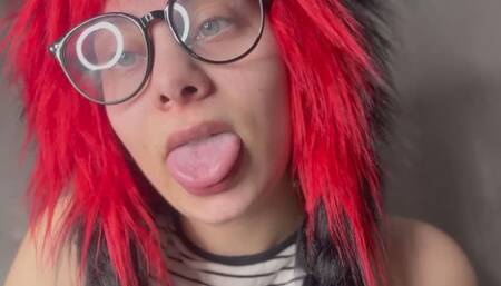 my stepsister makes facial expressions