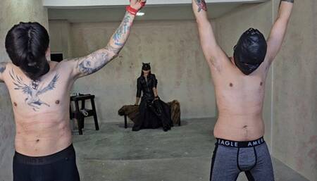 Unmerciless Threesome by Goddess Joanna, Ama K & Karina Blody