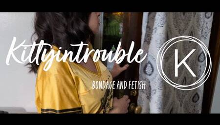 Buffalo Wild Wings girl bound and gagged