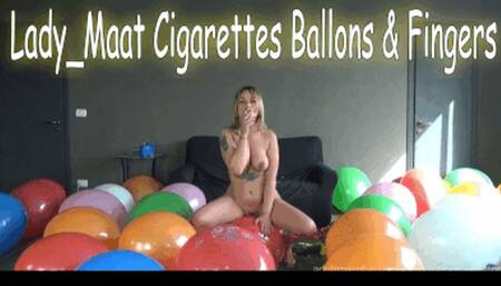 Lady_maat cigarettes balloons and fingers