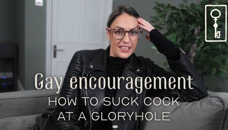 How to Suck Cock at a Gloryhole - Gay Encouragement