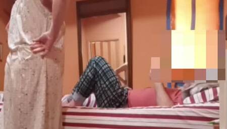 Frank Caught Masturbating