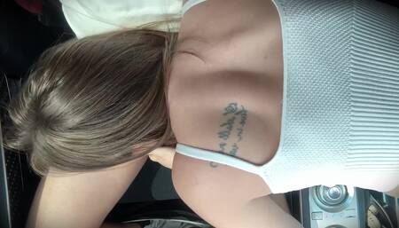 I Gave My Friend's Stepmother a Ride Home and She Thanked Me with a Blowjob in the Car
