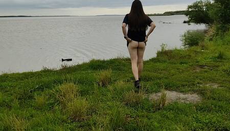 Bare Ass on Display and Walking Around Without Underwear