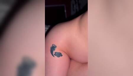 Fuck at Night, 5 Months Pregnant Creampie