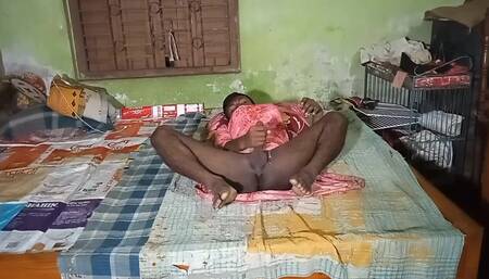 Desi Shower and Masturbation in Dress