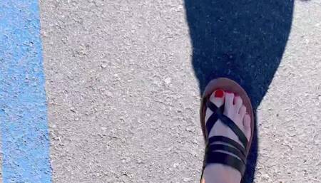 Pampered To Perfection – A Relaxing Nail Salon Pedicure & Foot Tease