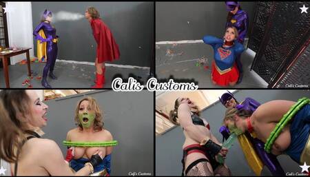 Harley's Harem: Supergirl Sucks with Coco, Lydia Vengeance and Cali Logan (mob)