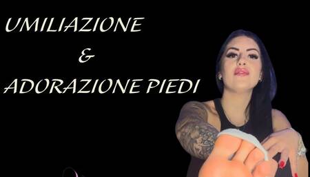 UMILIAZIONE E ADORAZIONE PIEDI