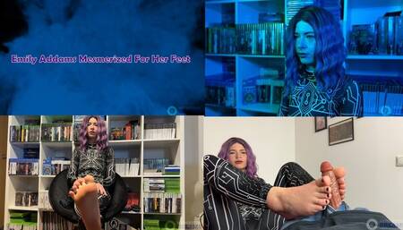 "Emily Addams Mesmerized for her Feet" 1080 Full HD Mesmerize Foot Fetish Magic Control