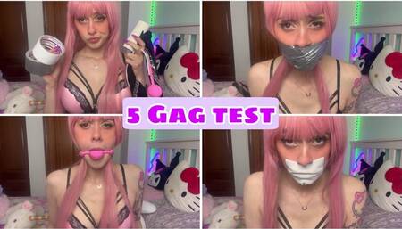 5 Gag test!!!