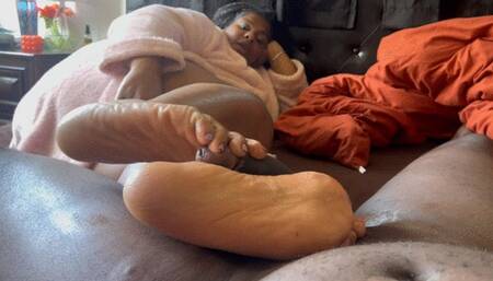 Kick The Cum Out Your Dick- Queensizesexyfeet